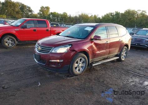 2015 Chevrolet Traverse 2Lt из США, поврежденный, VIN 1GNKRHKD9FJ102047